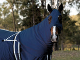 Stretchy Show Hood with Zip Navy